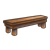 Wooden Bench Color PNG