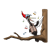 Singing Woodpecker Color PNG