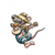 Rat Playing Banjo Color PDF