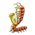 Centipede Color PNG