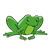 Frog Color PNG