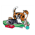 Cats with Toys Color PDF