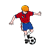 Soccer Player Color PNG