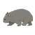 Wombat Color PNG