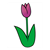 Purple Tulip Color PDF