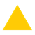 Yellow Triangle 1 Color PNG
