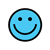 Blue Smiley Face Color PDF