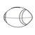 Football with Shadow Line PNG