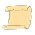 Blank Scroll Color PNG