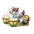 Raccoon Playing Drums Color PDF