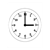 Teal Clock Line PDF