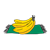 Bunch of Bananas Color PNG
