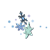 Snowflake Cluster Color PNG