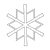 Snowflake Line PNG