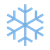 Snowflake Color PNG