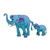 Elephants Color PDF