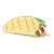 Crispy Taco Color PNG
