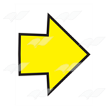 Short Yellow Arrow
