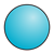 Turquoise Sphere Color PNG