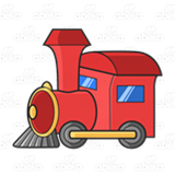 Red Train Engine