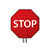 Stop Sign on Post Color PDF