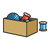 Box of Thread and Yarn Color PNG