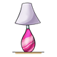 Pink Table Lamp 