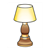 Wood and Brass Lamp Color PDF