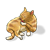 Cat Licking Paw Color PNG