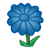 Blue Flower Color PNG