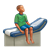 Boy on Exam Table Color PNG