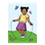 Girl Jumping Rope Color PDF