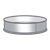 Round Cake Pan Color PNG