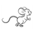 Little Mouse Running Line PDF