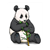 Panda Eating Bamboo Color PDF