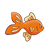 Two-Toned Goldfish Color PNG