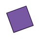 Purple Square with dark purple border