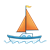 Sailboat Color PNG