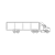 Semi Truck Line PNG