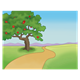 Apple Tree and Path 