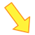 Yellow Arrow Color PNG