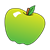 Green Apple Color PNG
