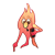 Heat Character Color PNG