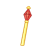 Gold Scepter Color PNG