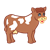 Brown Cow Color PNG
