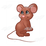 Shy Brown Mouse