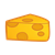 Wedge of Cheese Color PNG