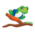Tree Frog Color PDF