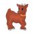 Brown Goat Color PNG