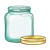 Empty Glass Jar Color PNG